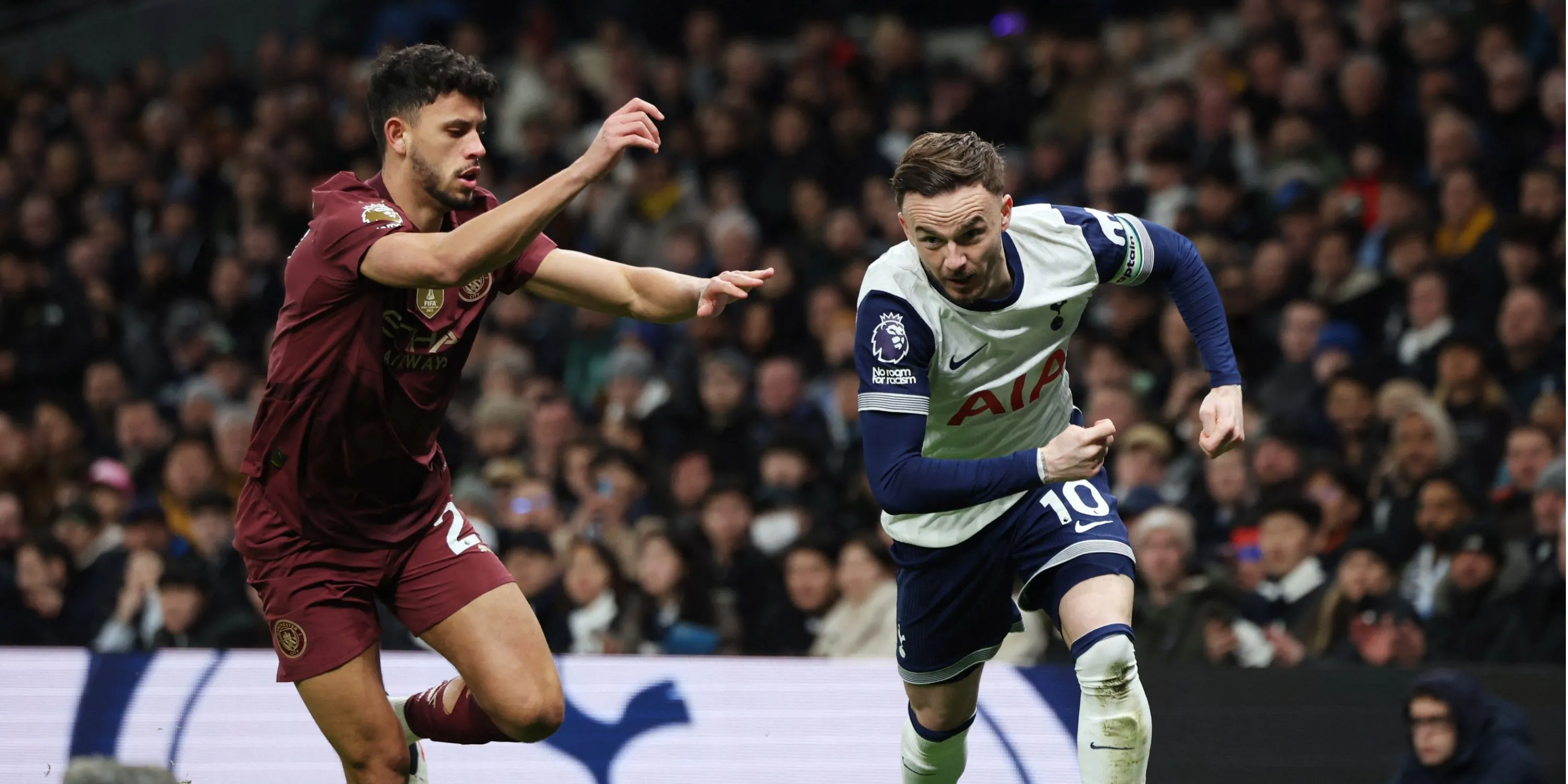 James Maddison trong màu áo Tottenham Hotspur - Mục tiêu chuyển nhượng của Man City