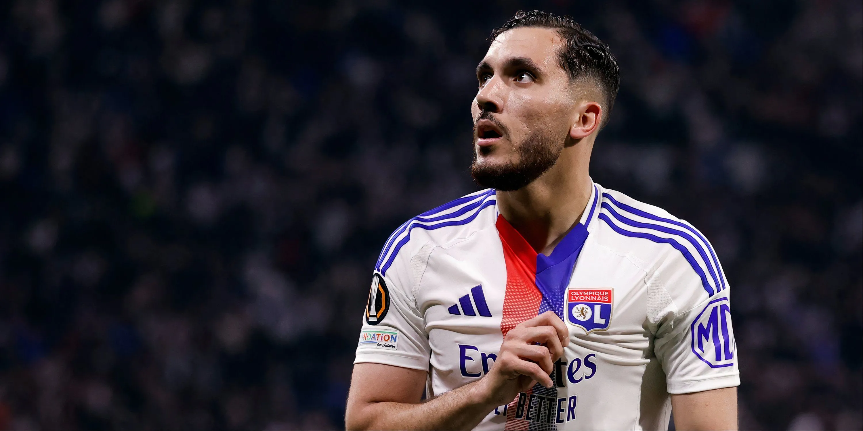Rayan Cherki của Lyon, một mục tiêu chuyển nhượng tiềm năng của Arsenal