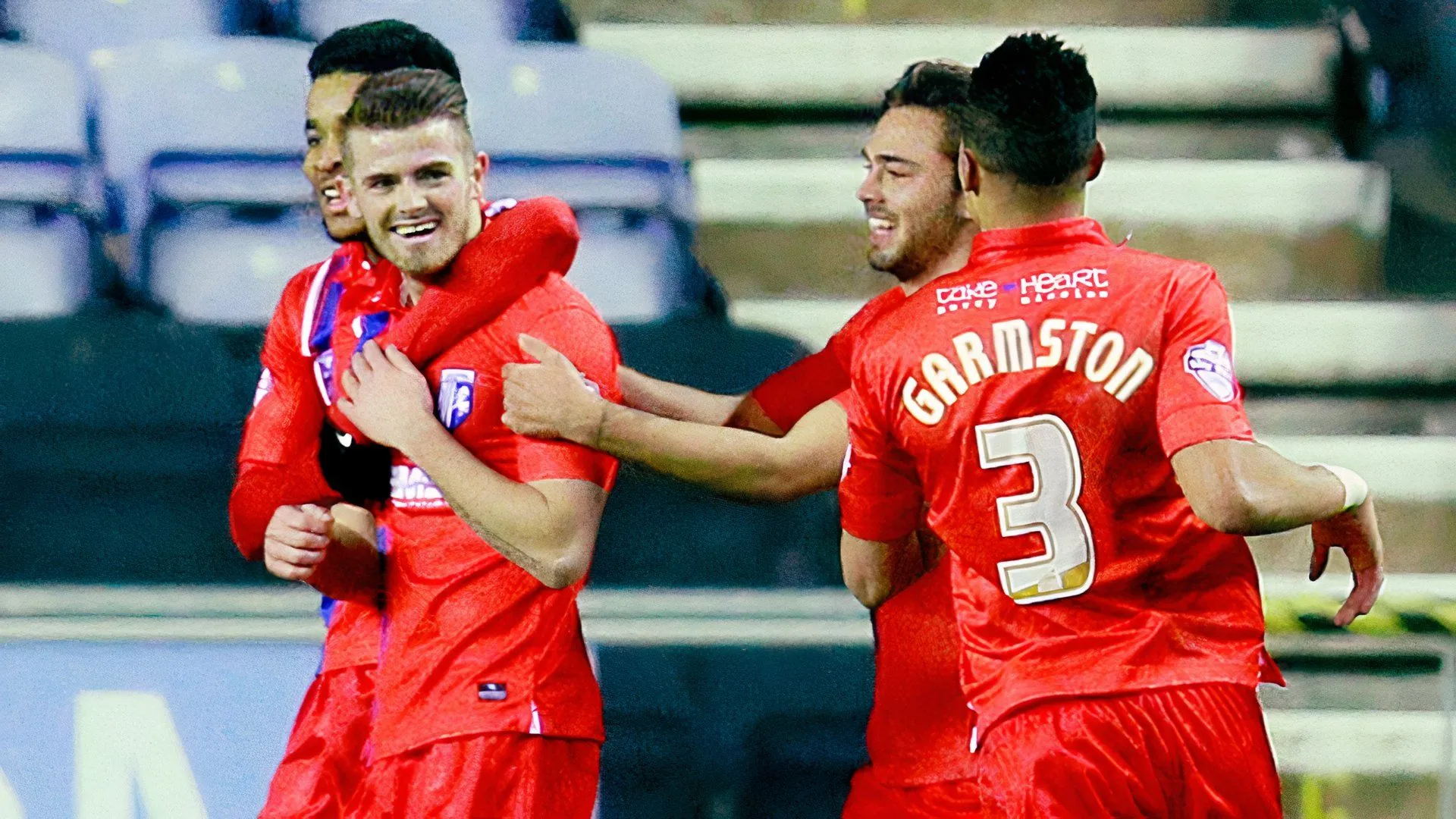 Rory Donnelly trong màu áo Gillingham, CLB anh gia nhập sau khi rời Swansea
