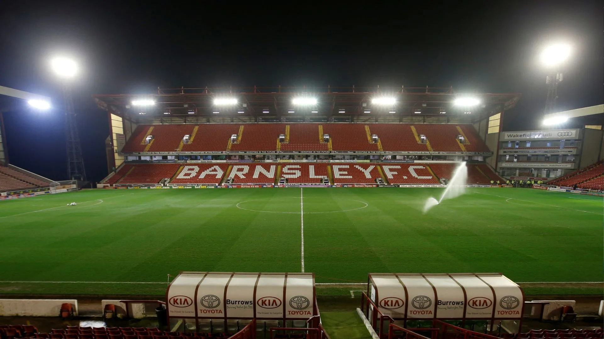 Sân vận động Oakwell, sân nhà của CLB Barnsley