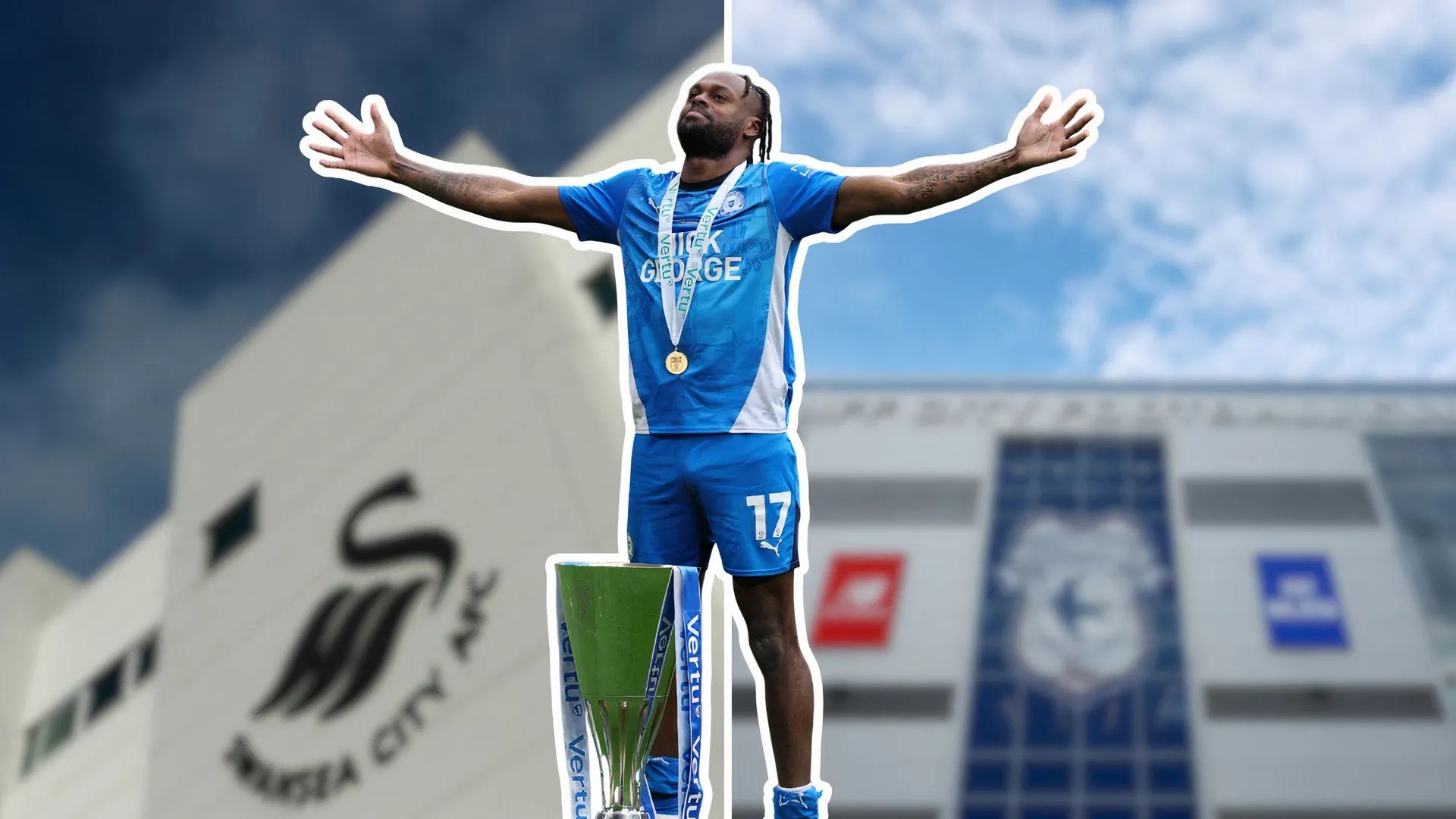 Cầu thủ Ricky-Jade Jones liên quan đến tin đồn chuyển nhượng Cardiff và Swansea