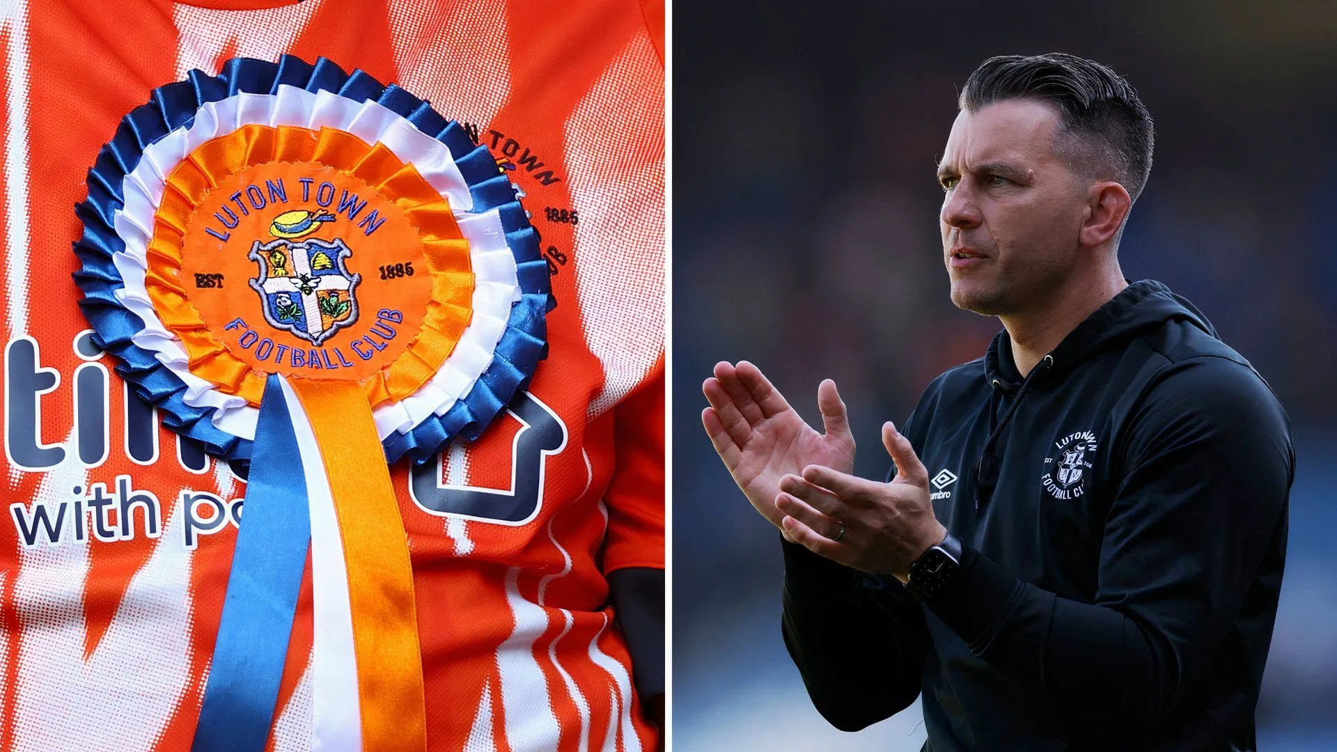 Huấn luyện viên Matt Bloomfield của Luton Town