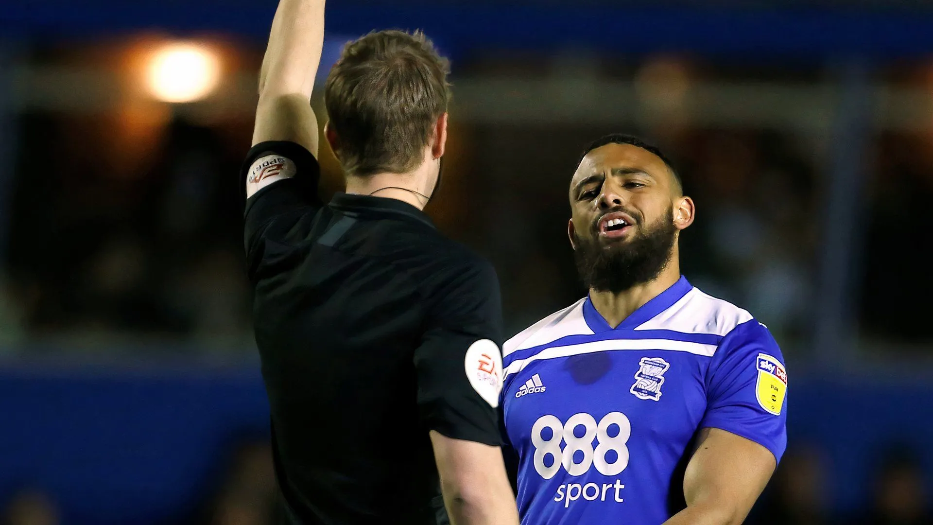 Isaac Vassell trong màu áo Birmingham City