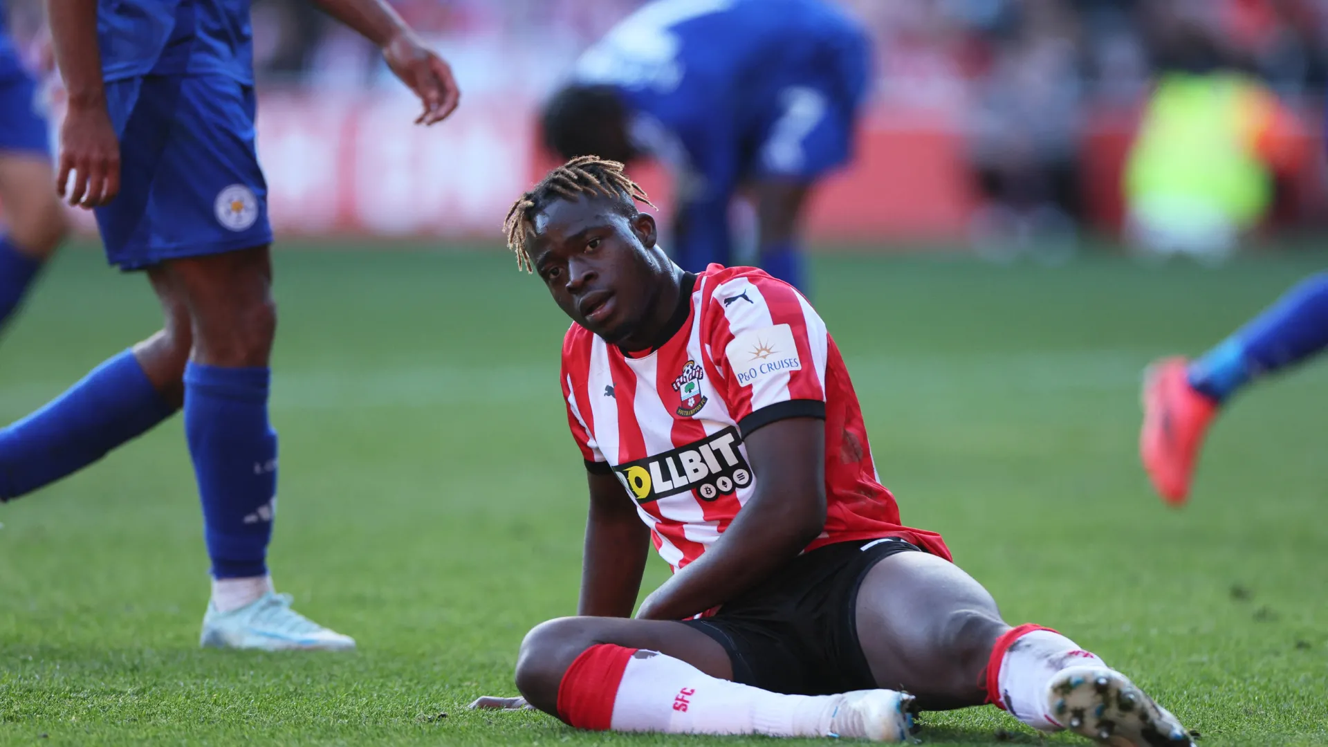 Kamaldeen Sulemana trong màu áo Southampton