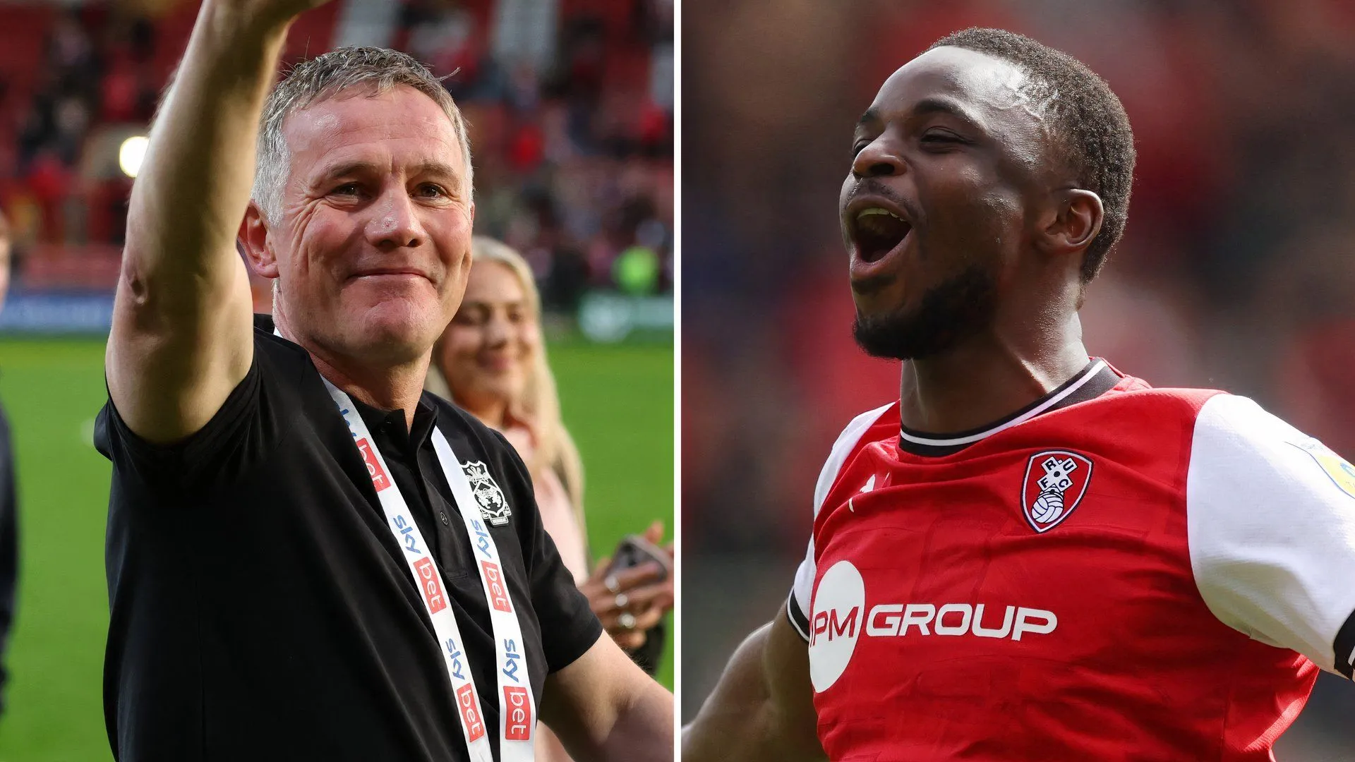 Phil Parkinson và Hakeem Odoffin trong bối cảnh chuyển nhượng tại Rotherham United