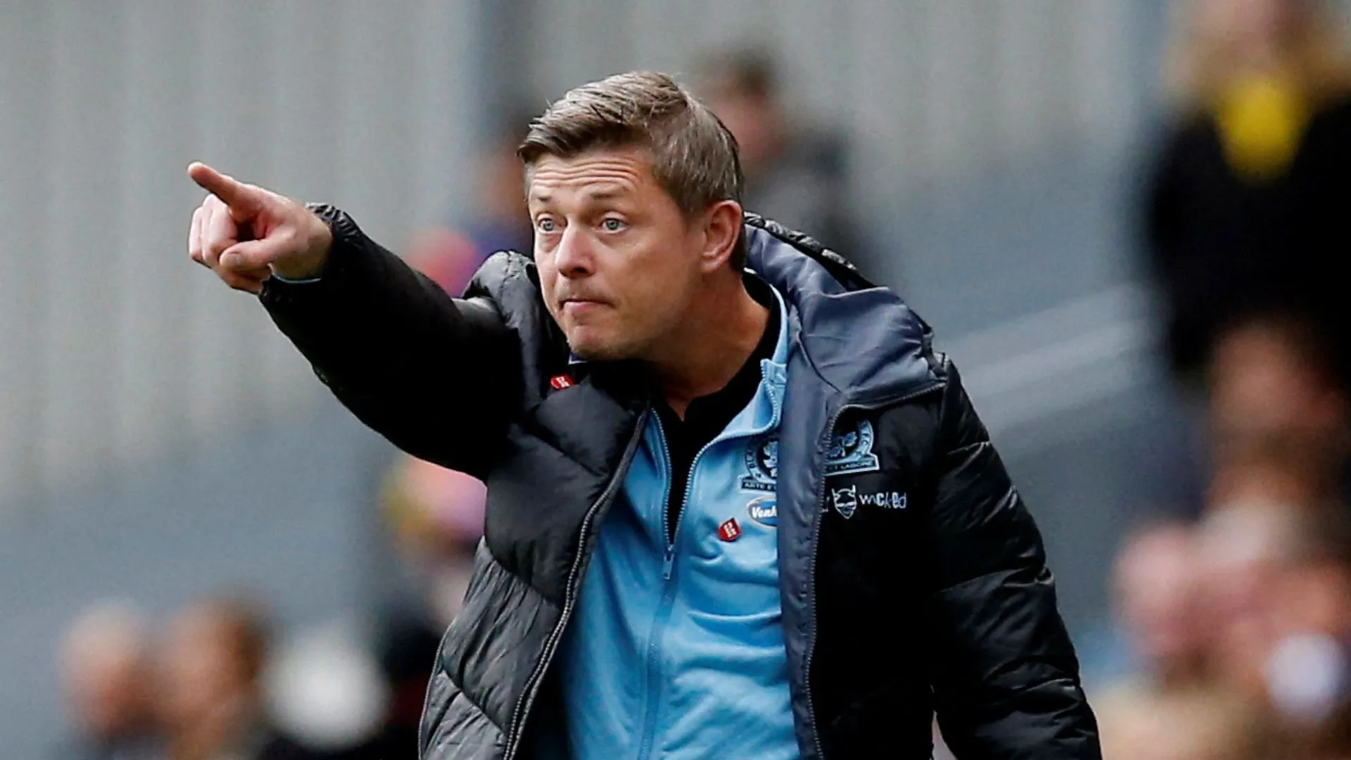 HLV Jon Dahl Tomasson khi còn dẫn dắt Blackburn Rovers
