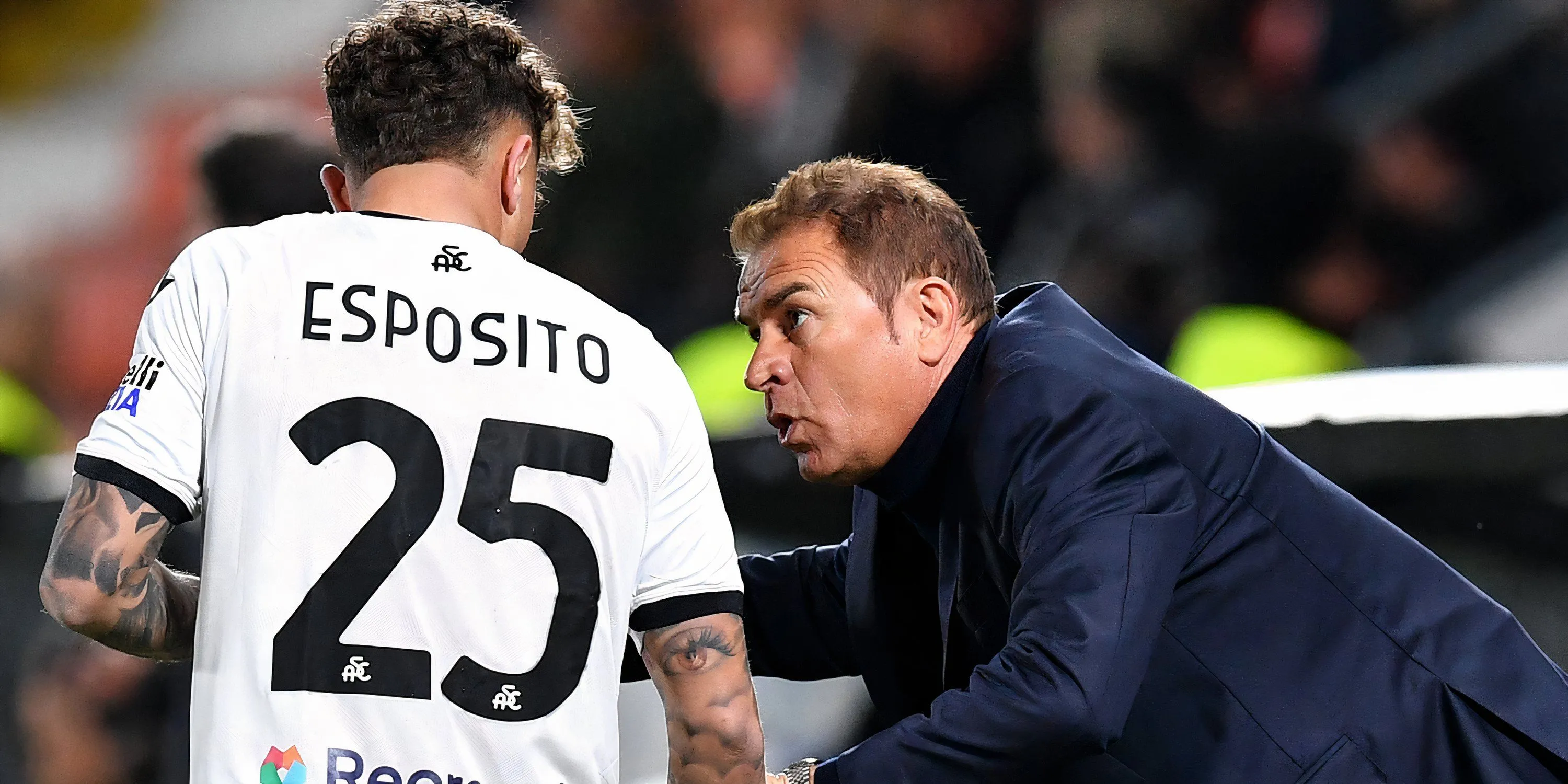 Salvatore Esposito trong màu áo Spezia, cầu thủ được kỳ vọng sẽ tỏa sáng tại Sunderland