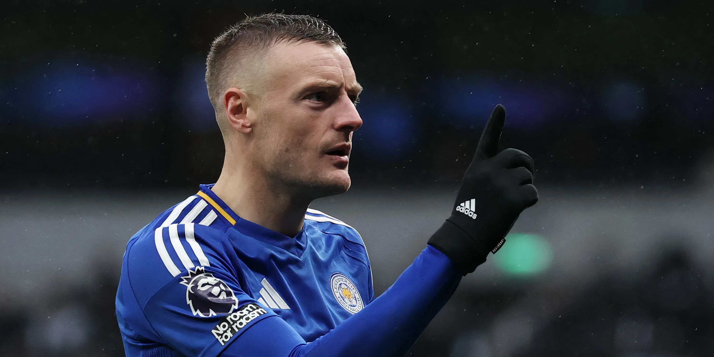 Jamie Vardy trong màu áo Leicester City tại Premier League, biểu tượng săn bàn