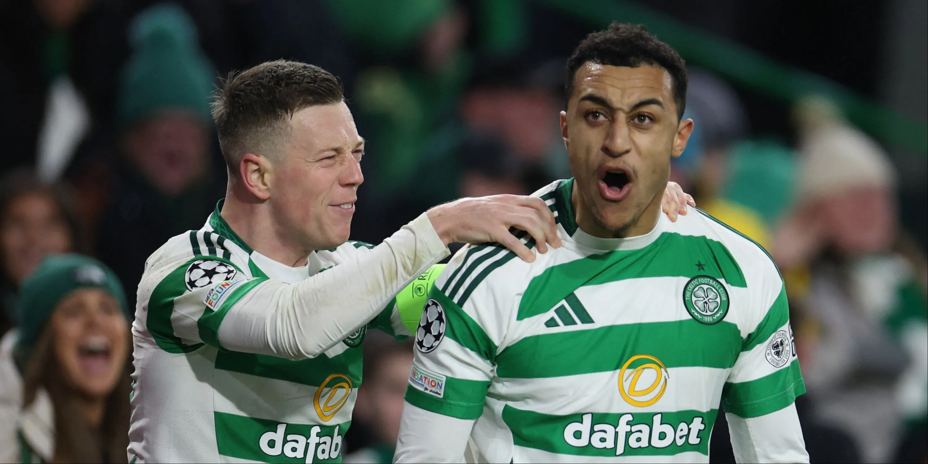 Tiền đạo Adam Idah thi đấu cho Celtic, cạnh tranh suất đá chính