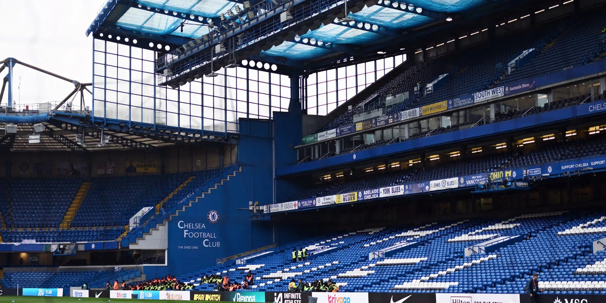 Toàn cảnh sân vận động Stamford Bridge, sân nhà của câu lạc bộ Chelsea